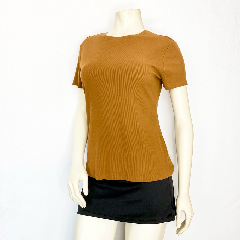 Nine West Soft Spun Short Sleeve Tee Size Large